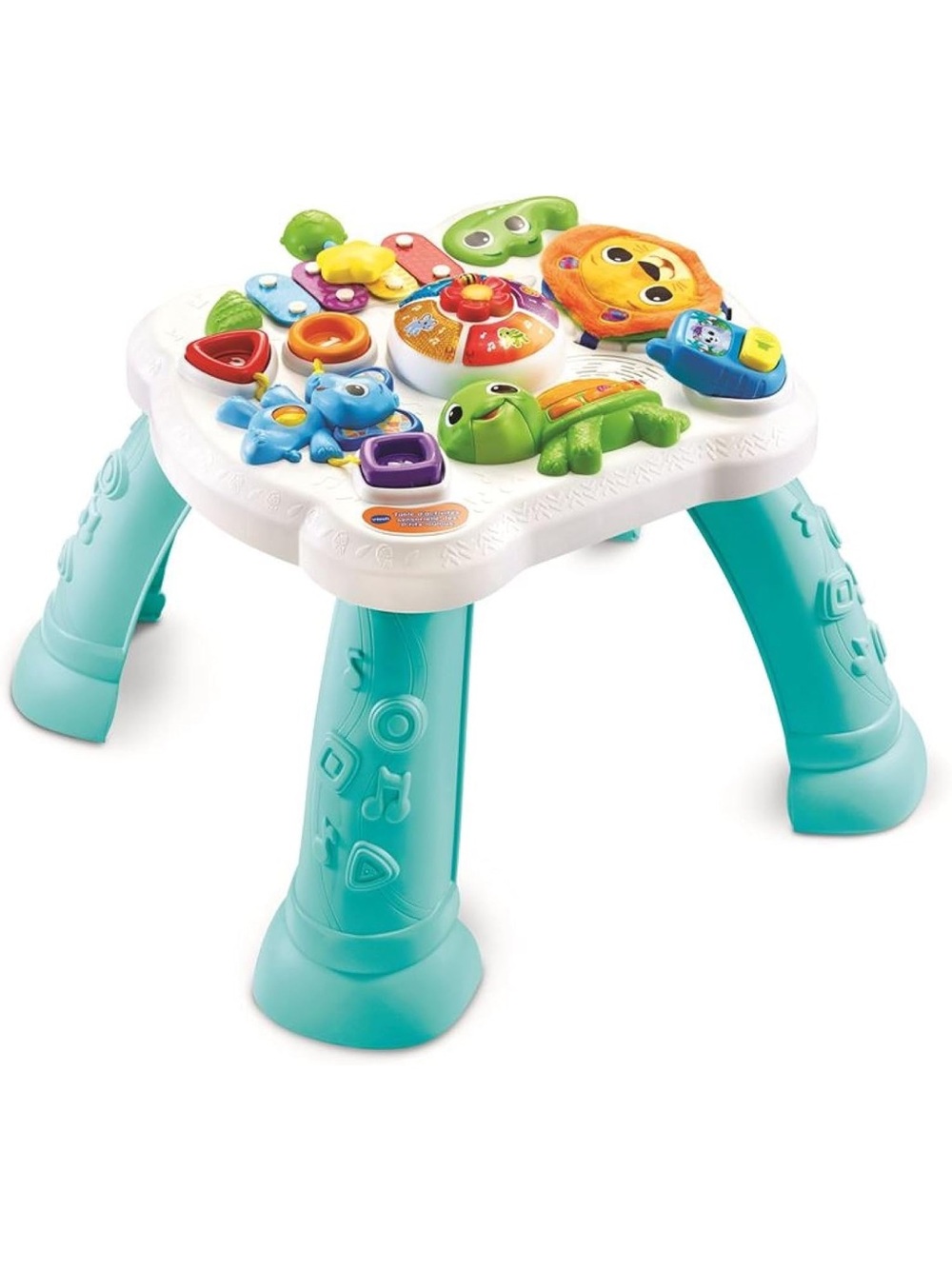Colorful Musical Learning Activity Panel - Green Crocodile & Multi-Color Keys - Picture 11 of 11